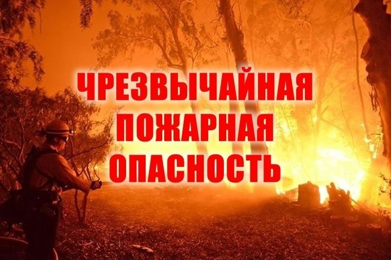 Экстренное предупреждение - чрезвычайная пожароопасность 5 класс с 28 по 29 июля 2024г